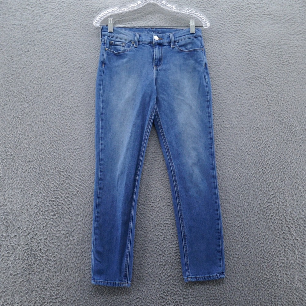 Mott & Bow Monroe Boyfriend Jeans Womens 24x28*‎ Medium Wash Blue SBOY-Monr-20mo